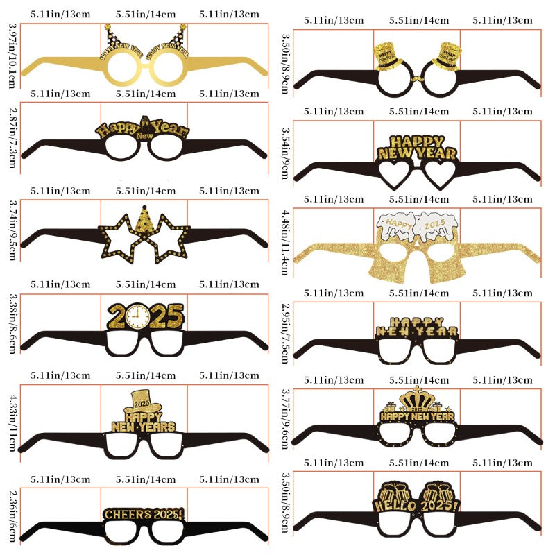 Wholesale 2025 Party Decoration Funny Photography Glasses Decorations